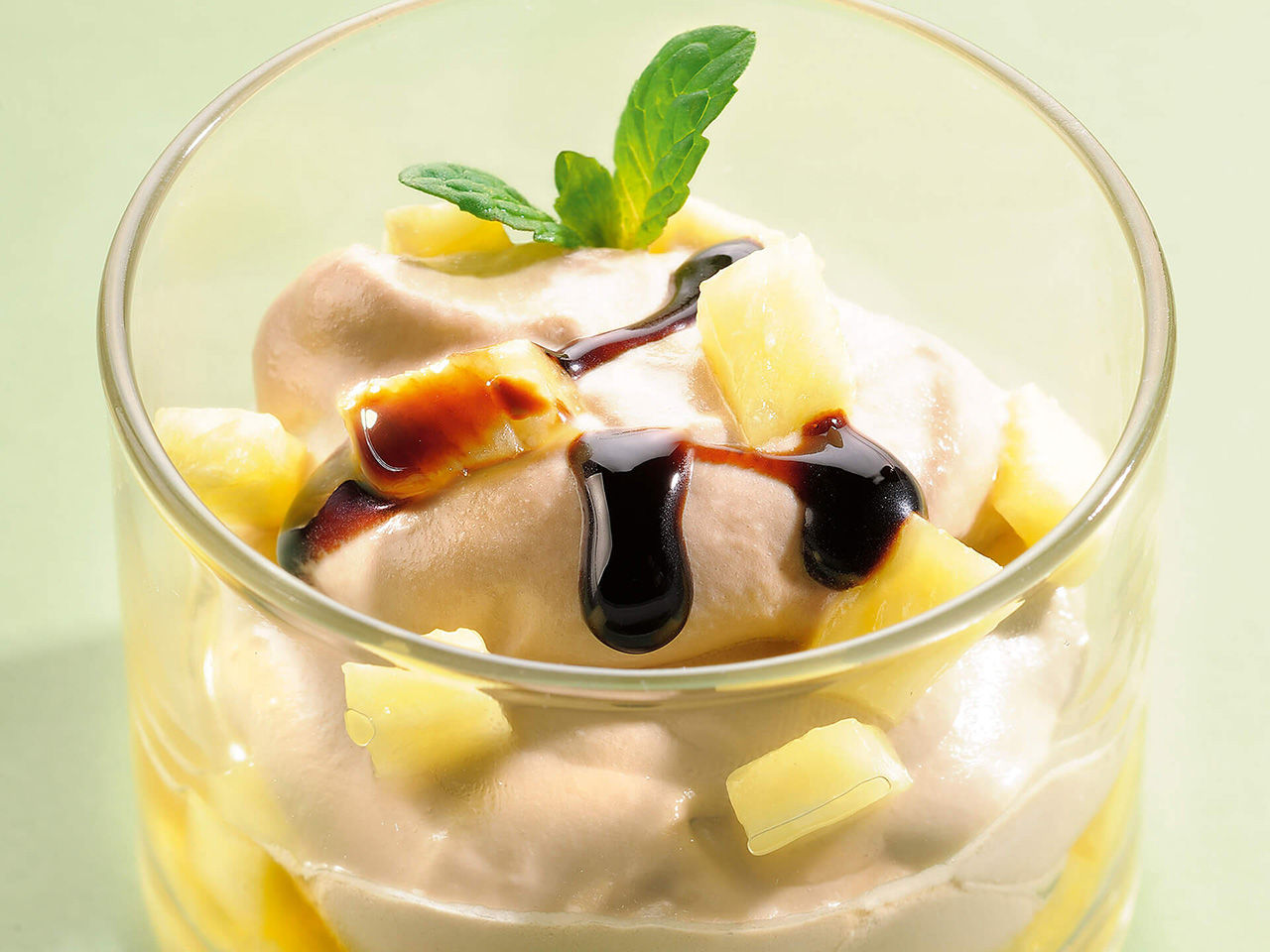 glace avec vinaigre